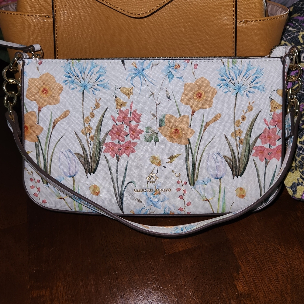 Nanette Lepore Spring Floral  shoulder bag